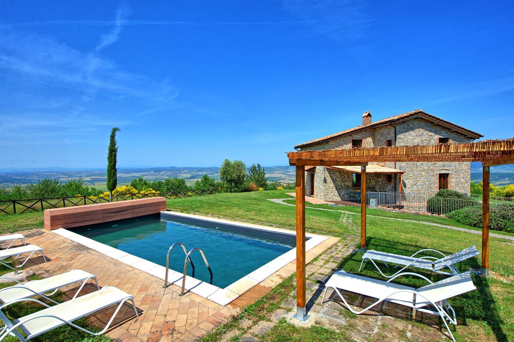 Villa San Michele By Posarellivillas Campiglia dʼOrcia Eksteriør bilde